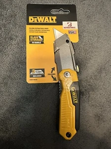 DeWalt DWHT10035L Taglierina scatola utilità pieghevole coltello blocco schiena lama retrattile - Foto 1 di 2