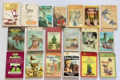 🍒 Vintage YA Novels LOT Dell Yearling Beverly Cleary Scott O'Dell E.B. White 🍒 - Image 1 of 4