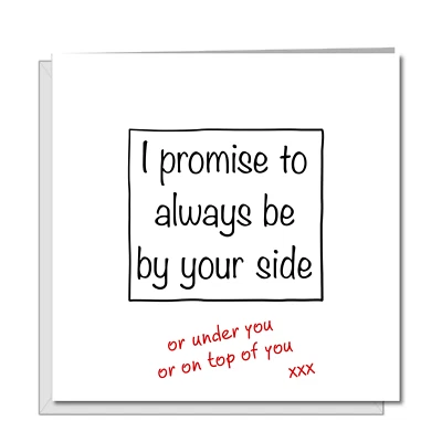 SWIZZOO Naughty Card Girlfriend Wife Birthday Anniversary Valentine Adult Sex Funny Joke