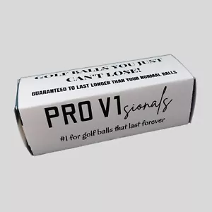 PROV1sionals Golfbälle - PROV1, die Sie einfach nicht verlieren können! Golfgeschenke, Neuheit Golf - Bild 1 von 7