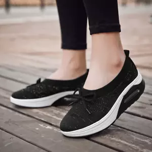 TalaShoes - Shoes Mesh Casual Sneakers Shoes Top Women 50% - Picture 1 of 10