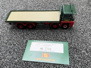 Corgi 29103 Guy Invincible 8 Wheel Platform Lorry Eddie Stobart No 3249 Of 5660 - Picture 1 of 10