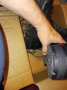 Belleville Black Combat Boots Mens 14 W - Picture 1 of 5