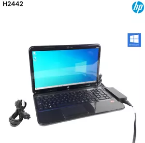 HP Pavilion G6 15.6" Laptop AMD A4-4300M 6GB 750GB HDD Win 10 Home W/Cam H2442 - Picture 1 of 15