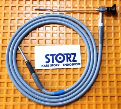 Cable de fibra óptica Karl Storz 495NCS con Anthony ENT 4 mm x 30* mira autoclave Foto 1 de 4