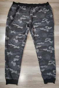Akademiks grau Camouflage Jogginghose Größe 5XL Y2K Sport Streetwear 33 Zoll Schrittlänge - Bild 1 von 23