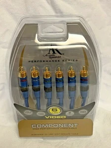 Neu in Verpackung AR Acoustic Research 6 Fuß hochwertiges Component RCA Videokabel AP091 - Bild 1 von 4