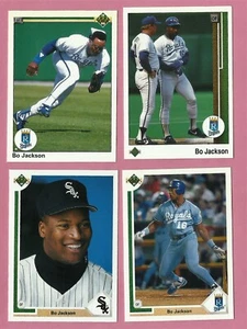 BO JACKSON UPPER DECK LOT OF 4 NM-MT - Bild 1 von 1