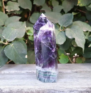Générateur de fluorite arc-en-ciel / Point / Tour / Intuition / Âme Purpose / Clarté - Photo 1 sur 11