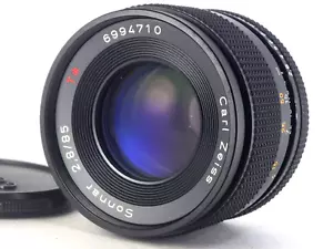 Contax Carl Zeiss Sonnar T* 85mm f/2.8 MMJ Telephoto MF Lens CY SLR Camera Japan - Picture 1 of 12