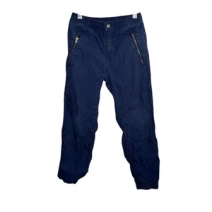 Polo Ralph Lauren Pants Boy's 6 Blue Zip Casual Bottoms Pockets - Picture 1 of 8