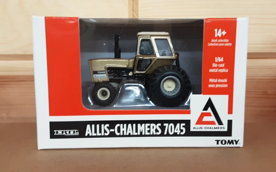 Ertl 1/64 Allis Chalmers 7045 Tractor with Duals Gold Version - Image 1 of 1