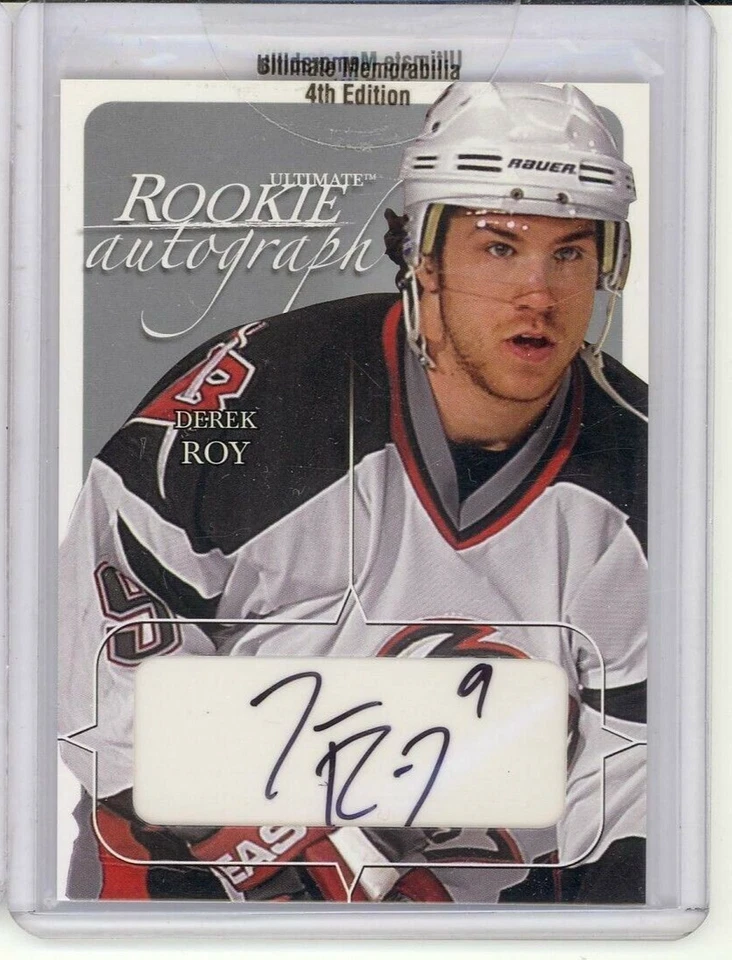 2003-04 ITG BAP ULTIMATE MEMORABILIA DEREK ROY RC AUTO /100 Autograph 102 Rookie - Image 1 of 1