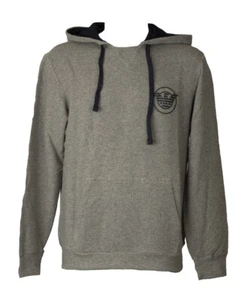 EMPORIO ARMANI men's sweatshirt with hood logo large pocket on the front article - Picture 1 of 10