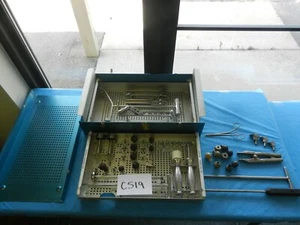 Zimmer Surgical Orthopedic Universal Instrument Set W/ Case - Picture 1 of 9