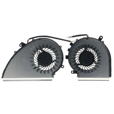 4-Pin CPU+GPU Cooling Fan For MSI GE72VR GP72VR GL72VR MS-179B 4 pin CPU FAN - Image 1 of 4