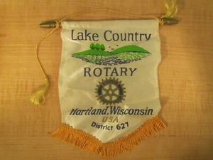 De colección Lake Country Rotary International Club Hartland Wisconsin Distrito 627 - Imagen 1 de 1