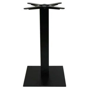 New Dining Table Legs 700mm Square Pedestal Cast Iron Commercial Table Base - Picture 1 of 4