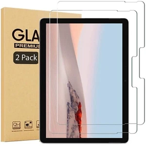 2 PACK Tempered Glass Screen Protector for Microsoft Surface Go 3 4 Pro 7 8 9 10 - Picture 1 of 7