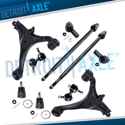 10 件装前下控制臂悬挂套件适用于 2001 - 2005 年本田思域讴歌 EL — 第 1/4 张图片