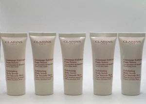 5 Clarins Exfoliating Body Scrub for Smooth Skin with Bamboo Powders 5 Oz Sealed - Picture 1 of 4