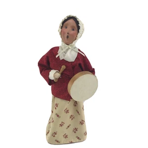 Byers Choice 2004 Exclusive Williamsburg Woman with Drum - Picture 1 of 8