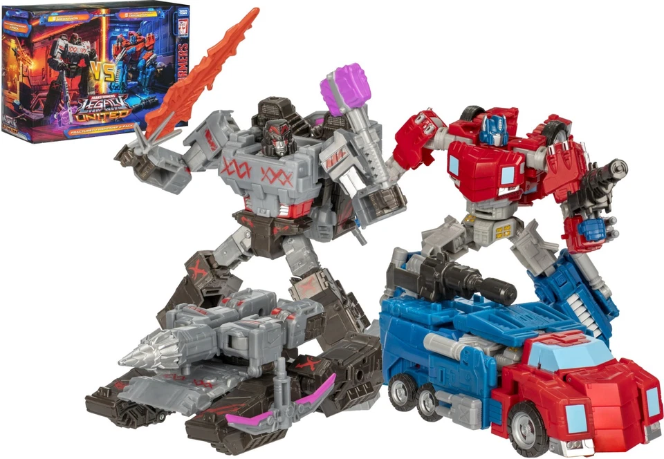 SDCC 2024 Hasbro TRANSFORMERS Legacy Class Fractured Friend 2-Pack