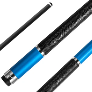 Grafex Gladiator Carbon Fibre Pool Snooker Billiard Cue Blue 9mm Tip - Picture 1 of 5