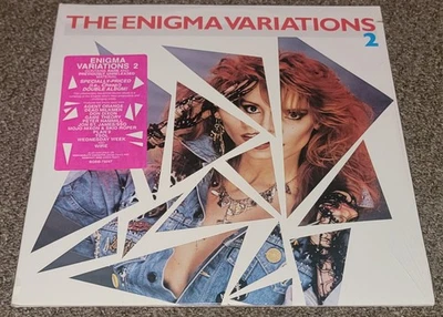 THE ENIGMA VARIOTIONS VOLUME 2-NEW SEALED VINYL DOUBLE LP WITH HYPE STICKER - Image 1 of 4
