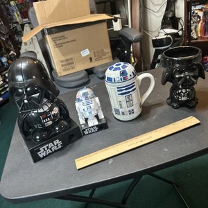 Star Wars Mugs & Bubble Gum Candy Dispenser - Picture 1 of 9