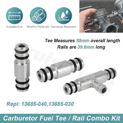 Combo de riel de combustible para carburador Kawasaki para Suzuki GS750 GS850 GS1000 77-79 EE. UU. Foto 1 de 4