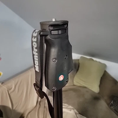 Manfrotto 334B Bogen Automatic Monopod Grip Action Made In Italy A421 - Image 1 of 4