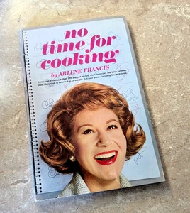 No time for Cooking by Arlene Francis RARE. 1961- FAST SHIPPING - Picture 1 of 2
