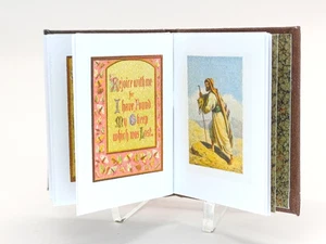 Puppenhaus Miniaturbuch Maßstab 1:12, Zwölf Gleichnisse unseres Herrn 1870 - Bild 1 von 10