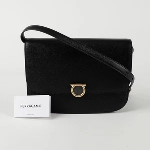 Salvatore Ferragamo 21 3933 Gancini Rounded Shoulder Crossbody 144817175 - Picture 1 of 9