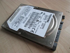 Toshiba MK1032GSX HDD2D30 SATA Festplatte 100GB 2,5" getestet mit Log #C107AH - Bild 1 von 10