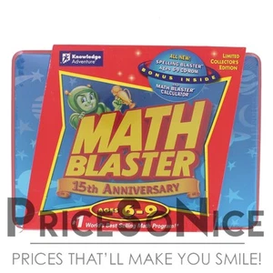 Davidson Math Blaster 15 Aniversario (Mac/PC) NUEVO - Imagen 1 de 2