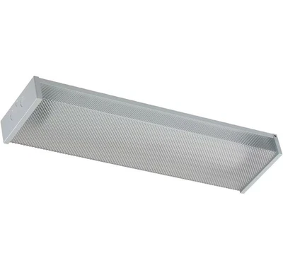 Quorum 92025-2-6 Ceiling Mount 25" 2-Light LED Linear Flush Mount in White - Image 1 of 2