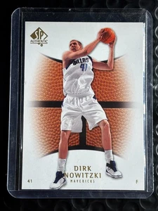 2007-08 SP Authentic - Dirk Nowitzki #98 Dallas Mavericks HOF Legend - Picture 1 of 2