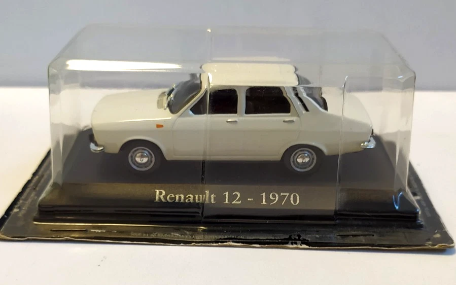 EDICOLA 1:43 AUTO  DIE CAST RENAULT 12  1970  BIANCO - Immagine 1 di 1