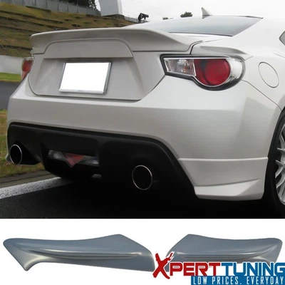 Fits 13-20 Scion FRS BRZ Toyota 86 Painted Side Spoiler #J8A Silver Ignition - Image 1 of 4