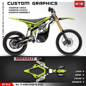 Customised Graphic Decal Kit Vinyl Wrap for TALARIA KOMODO Dirt eBike Decoration - Picture 1 of 12