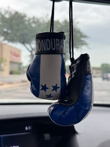 Honduras Mini Boxhandschuhe Autospiegel Hängedeko - Bild 1 von 5