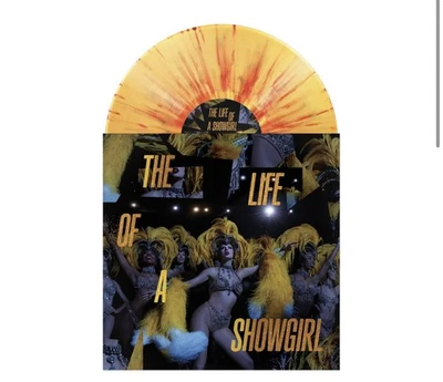 Taylor Swift The Life Of A Showgirl Lovely Bouquet Golden Vinyl PRESALE - Photo 1/2