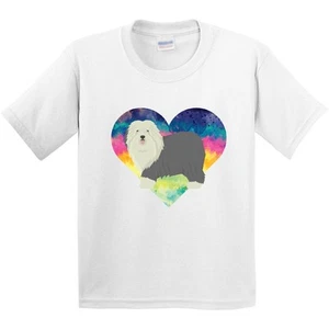 Inktastic Old English Sheepdog Lover Youth T-Shirt Dog Puppy Pets Mom Tee Kids - Picture 1 of 4