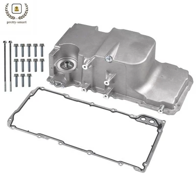 Engine Oil Pan w/ Gasket fit for 10-15 Chevrolet Camaro 6.2L 11-17 Caprice 6.0L — 第 1/4 张图片