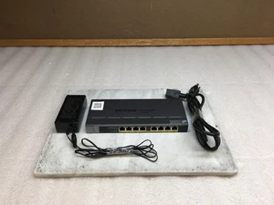 Netgear GS108LP-100NAS 8-portowy Gigabit Ethernet PoE+ niezarządzalny przełącznik 60W - Zdjęcie 1 z 10