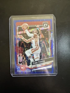 2023-24 Panini Donruss Optic - Blue Seismic Holo Prizm Trae Young #'d /249 - Bild 1 von 3
