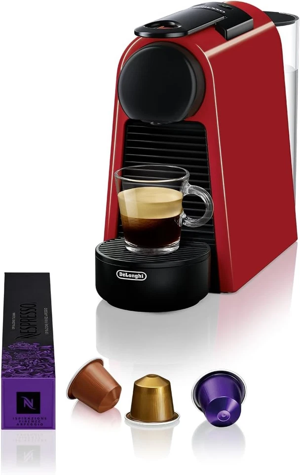 Nespresso De'Longhi Essenza Mini EN85.R Kapselmaschine 19 bar Rot 0,6 l - Bild 1 von 1