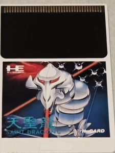 SAINT DRAGON NEC PC ENGINE HUCARD HU CARD JAP - Foto 1 di 1